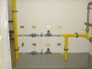 أنظمة الغاز المركزي