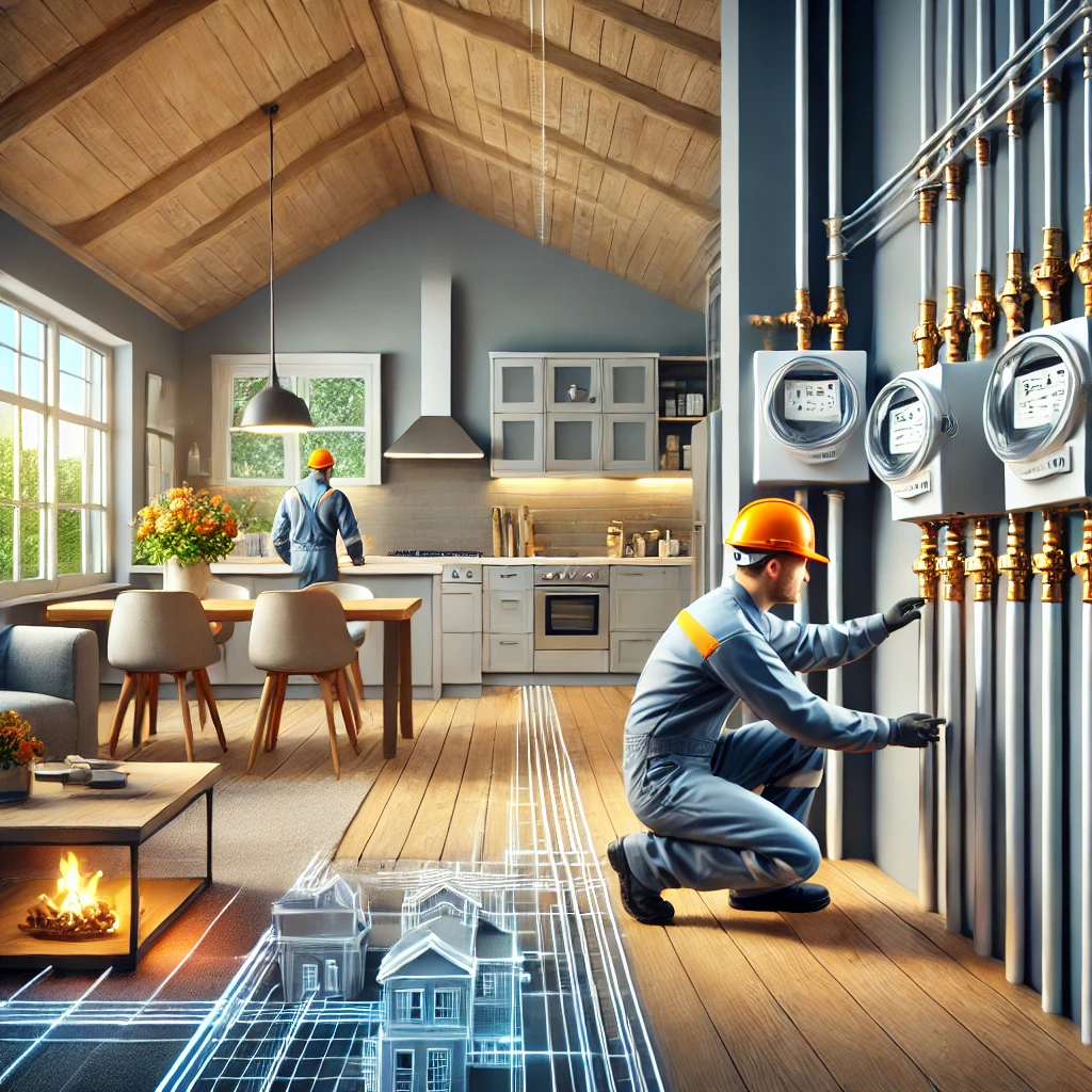 شركة أمان لتصميم شبكات الغاز