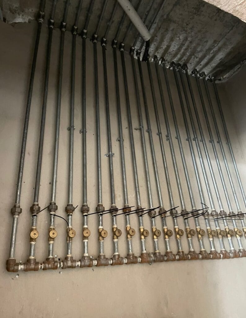 تمديد شبكات الغاز المركزي في الطائف